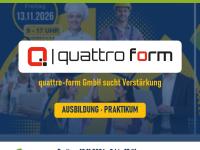 quattro-form GmbH sucht Azubis als Werkzeugmechaniker und Zerspanungsmechaniker (m/w/d)
